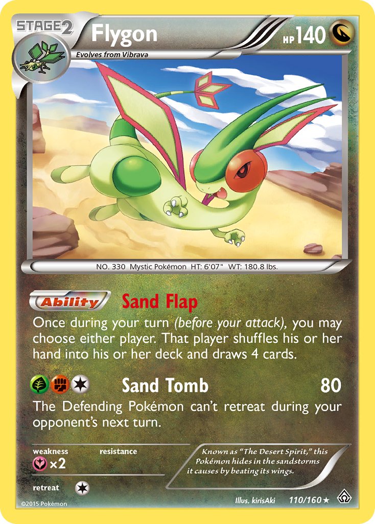 Flygon - 110/160 (Cosmos Holo) - Blister Exclusives Holofoil