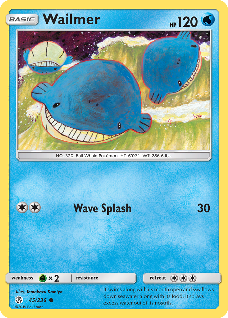 Wailmer 45/236 - SM  Cosmic Eclipse
