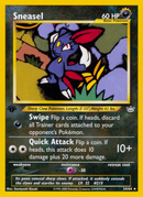 Sneasel 24/64 - Neo Revelation 1st Edition