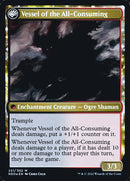 Hidetsugu Consumes All (PRE-221) - Kamigawa: Neon Dynasty Promos: (fandfc, enchantment) Foil