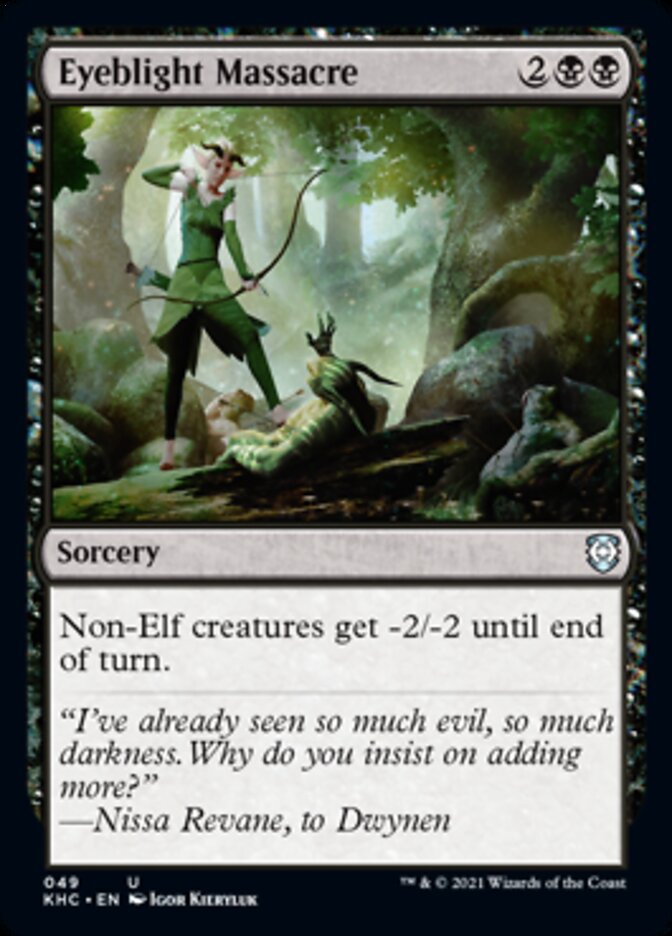 Eyeblight Massacre (KHC-049) - Kaldheim Commander