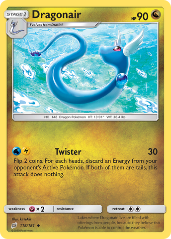 Dragonair 118/181 - SM  Team Up