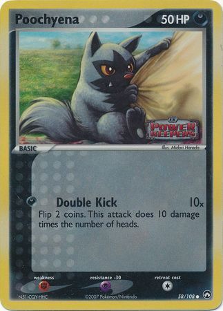 Poochyena 58/108 - Power Keepers Reverse Holofoil