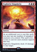 Explosive Singularity (PRE-140) - Kamigawa: Neon Dynasty Promos Foil