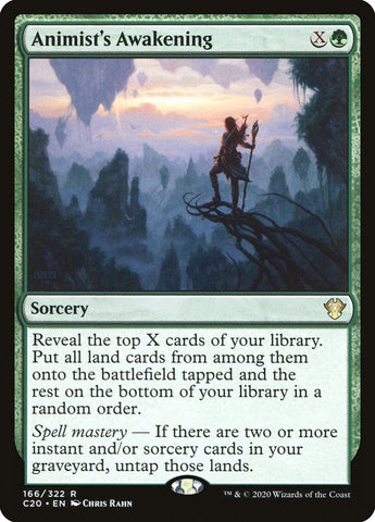 Animist's Awakening (C20-166) - Commander 2020