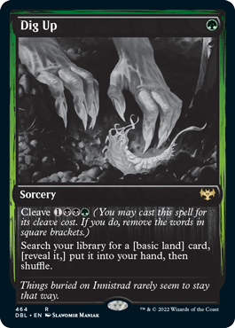 Dig Up (DBL-464) - Innistrad: Double Feature