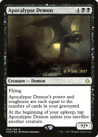 Apocalypse Demon (PRE-058) - Hour of Devastation Promos Foil