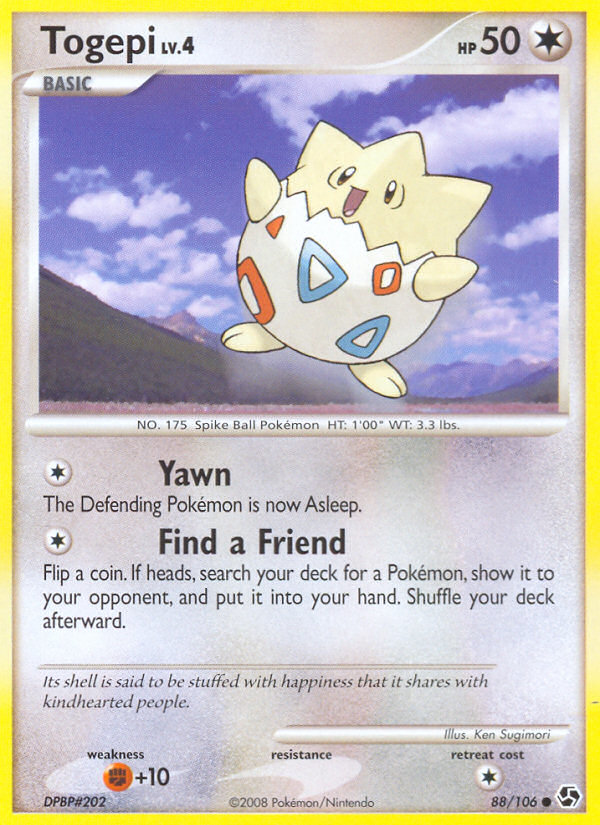 Togepi 88/106 - Great Encounters