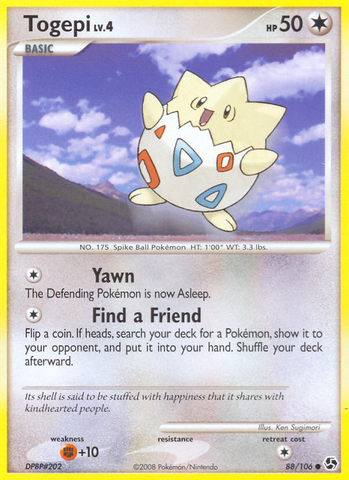 Togepi 88/106 - Great Encounters