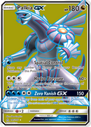 Palkia GX (Full Art)/156 - SM  Ultra Prism Holofoil