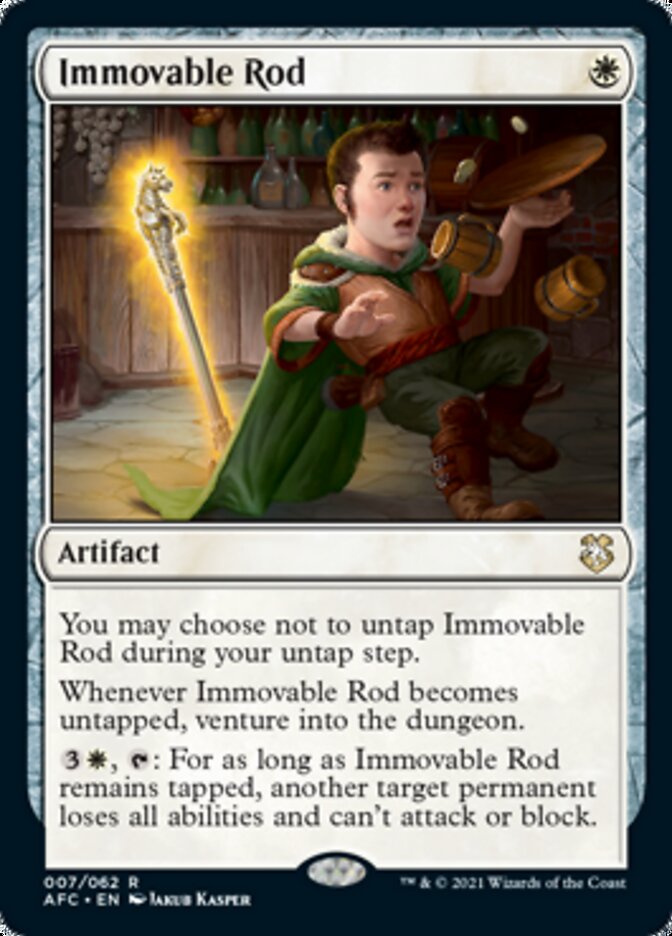 Immovable Rod (AFC-007) - Forgotten Realms Commander