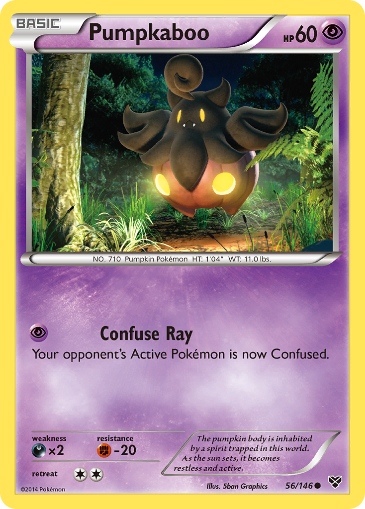 Pumpkaboo 56/146 - XY Base Set