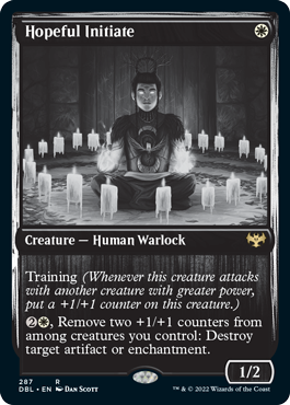 Hopeful Initiate (DBL-287) - Innistrad: Double Feature