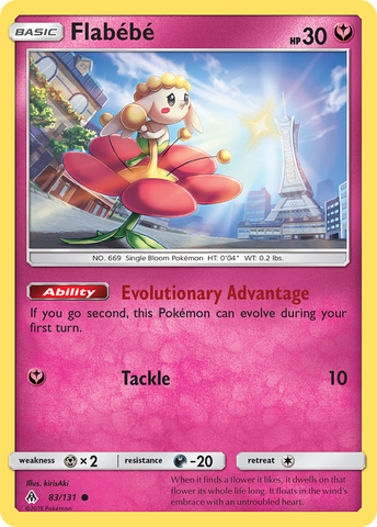 Flabebe (83) 83/131 - SM  Forbidden Light