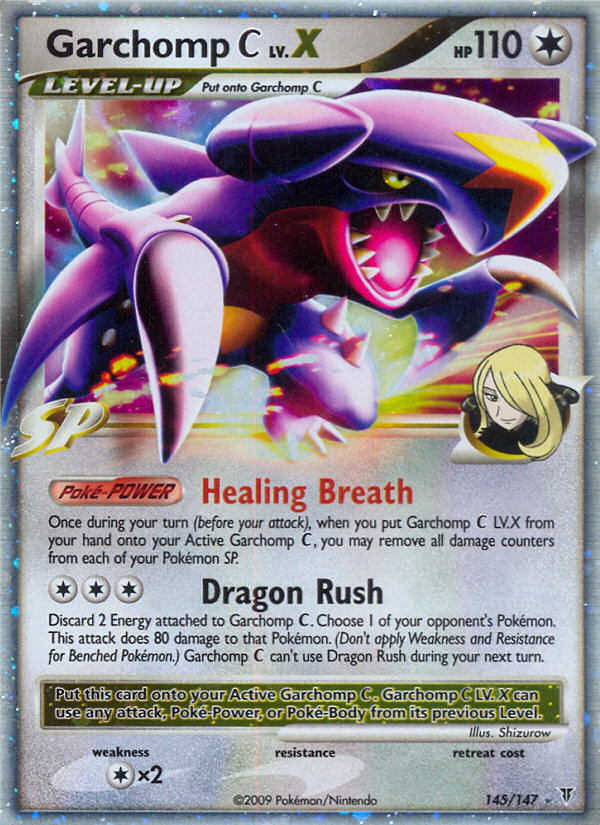 Garchomp C Lv.X/147 - Supreme Victors Holofoil