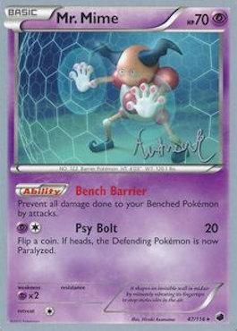 Mr. Mime - 2014 (Andrew Estrada) 47 - World Championship Decks