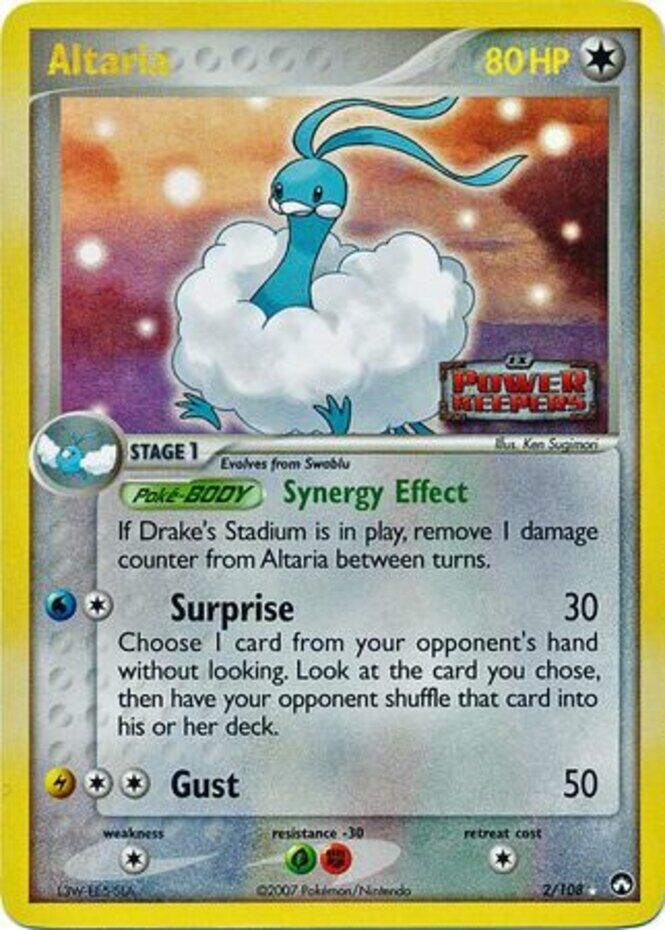 Altaria/108 - Power Keepers Reverse Holofoil