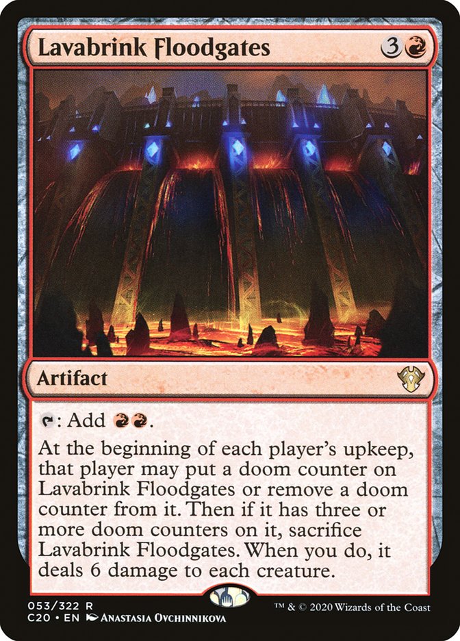 Lavabrink Floodgates (C20-053) - Commander 2020