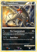 Houndoom/90 - Undaunted Holofoil