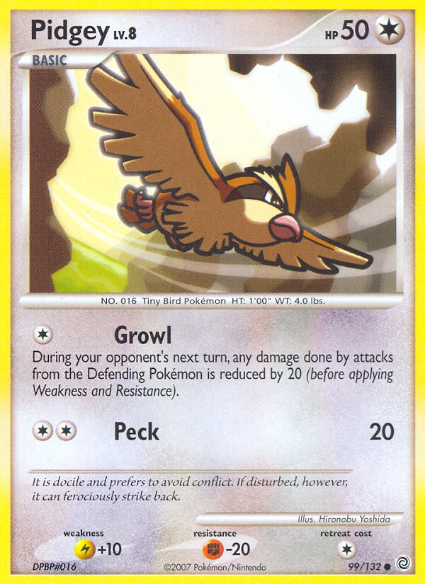 Pidgey 99/132 - Secret Wonders