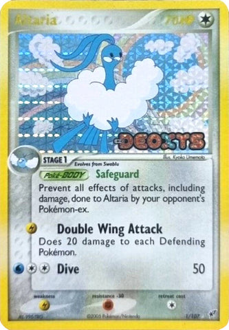 Altaria/107 - Deoxys Reverse Holofoil