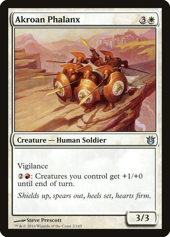 Akroan Phalanx (BNG-002) - Born of the Gods