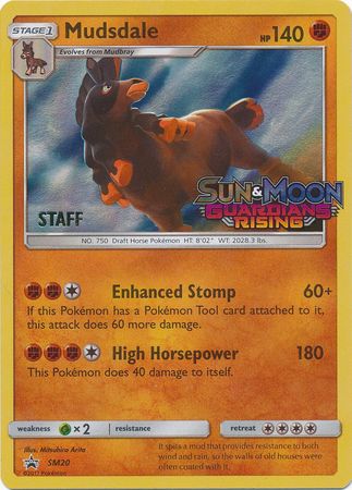Mudsdale - SM20 (Prerelease) [Staff] - SM Promos Holofoil