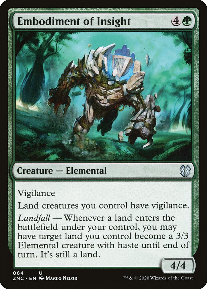 Embodiment of Insight (ZNC-064) - Zendikar Rising Commander