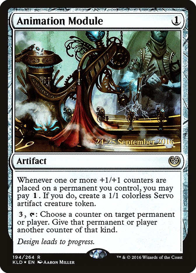 Animation Module (PRE-194) - Kaladesh Promos Foil