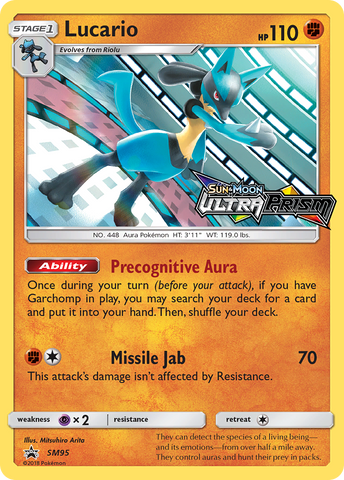 Lucario - SM95 (Prerelease)/248 - SM Promos Holofoil