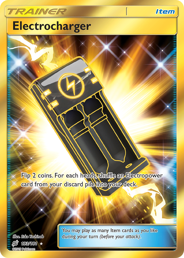 Electrocharger (Secret) 193/181 - SM  Team Up Holofoil