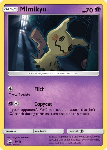 Mimikyu - SM99/248 - SM Promos Holofoil