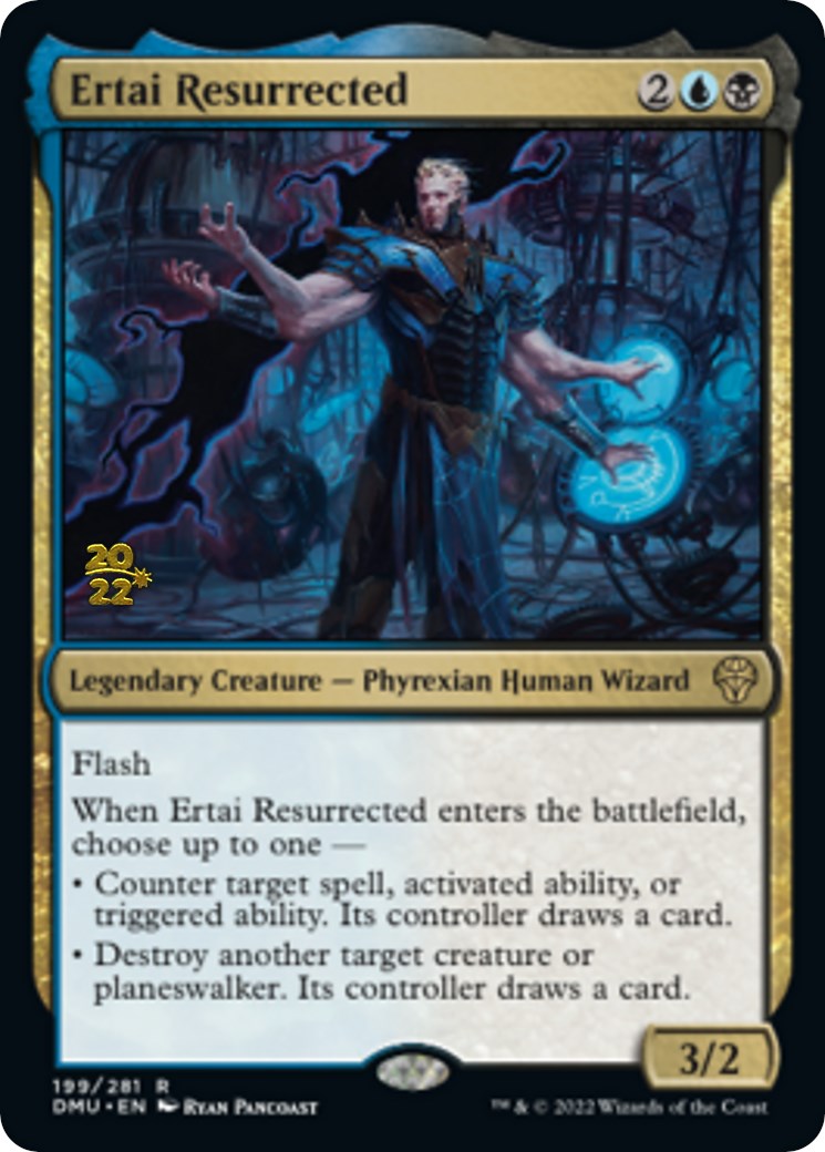 Ertai Resurrected (PRE-199) - Dominaria United Promos Foil