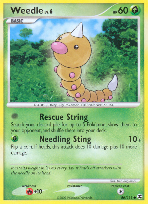 Weedle/111 - Rising Rivals