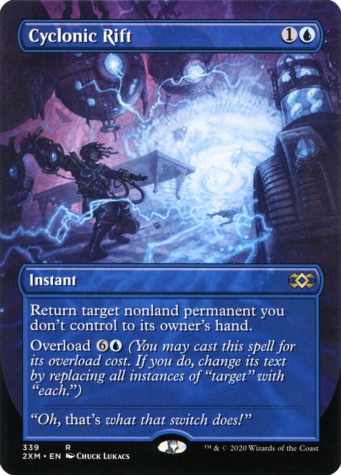 Cyclonic Rift (Borderless) (2XM-339) - Double Masters (Borderless)