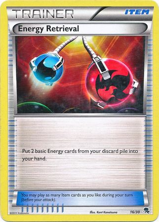 Energy Retrieval - BW Trainer Kit Excadrill & Zoroark