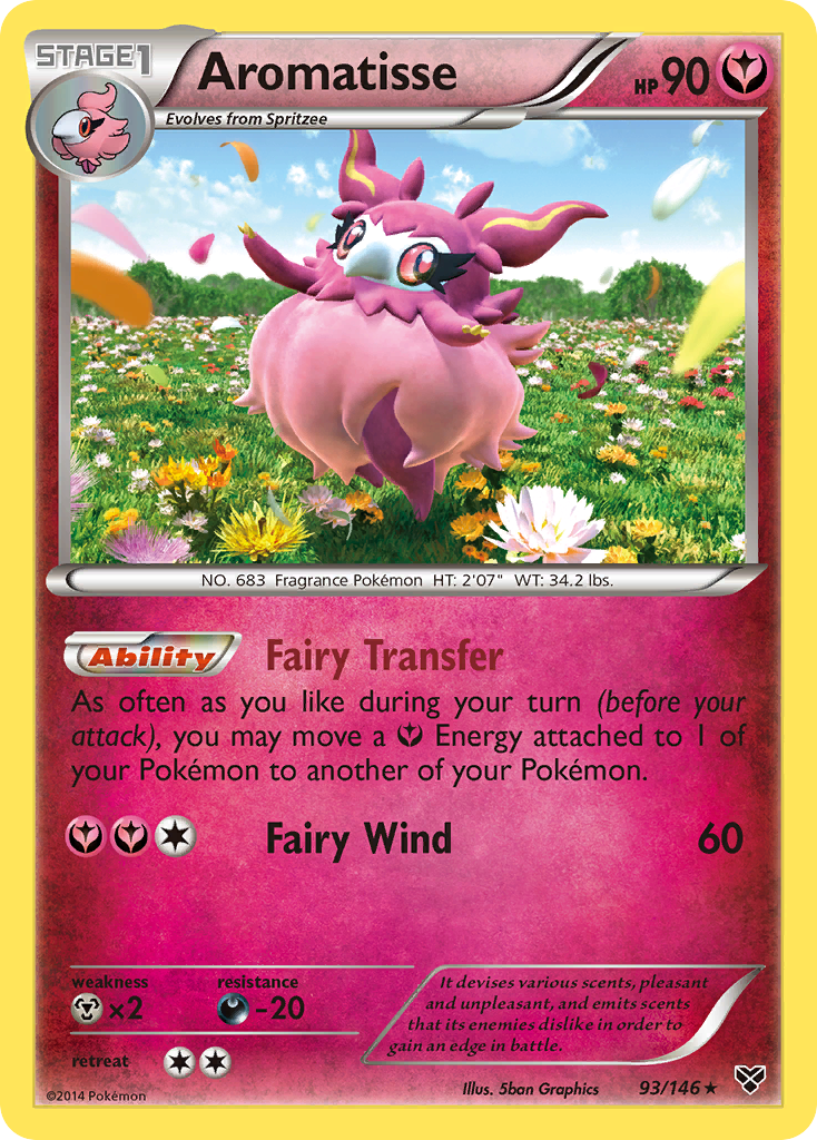 Aromatisse 93/146 - XY Base Set Holofoil