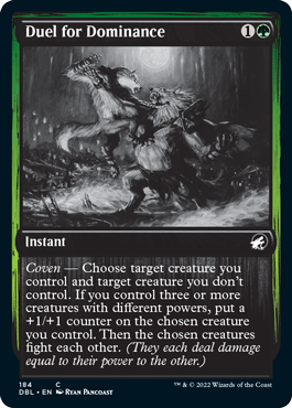 Duel for Dominance (DBL-184) - Innistrad: Double Feature