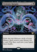 Demonic Bargain (Extended Art) (VOW-368) - Innistrad: Crimson Vow: (Extended Art)
