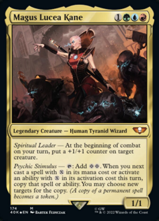 Magus Lucea Kane (40K-174) - Warhammer 40,000 Commander Foil