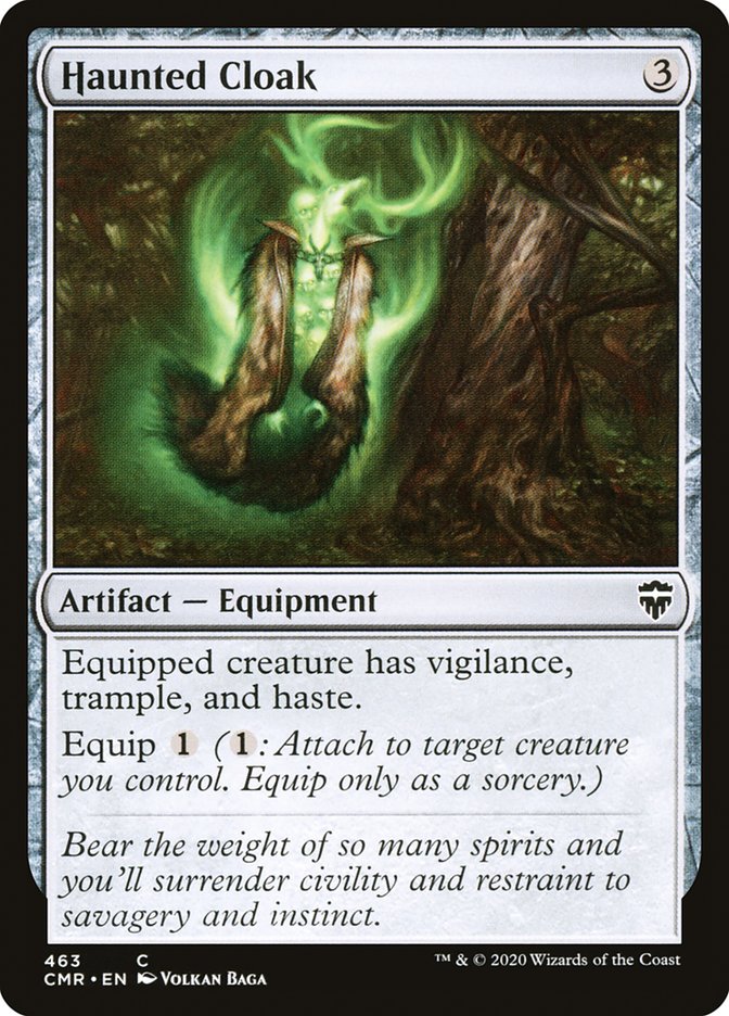 Haunted Cloak (463) (CMR-463) - Commander Legends