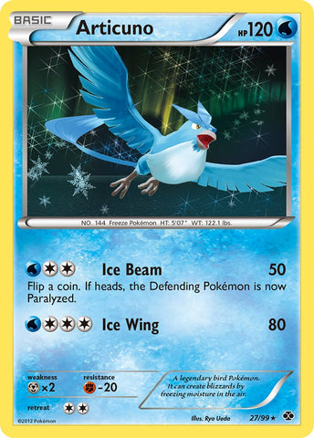 Articuno - 27/99 (Next Destinies) - Blister Exclusives Holofoil