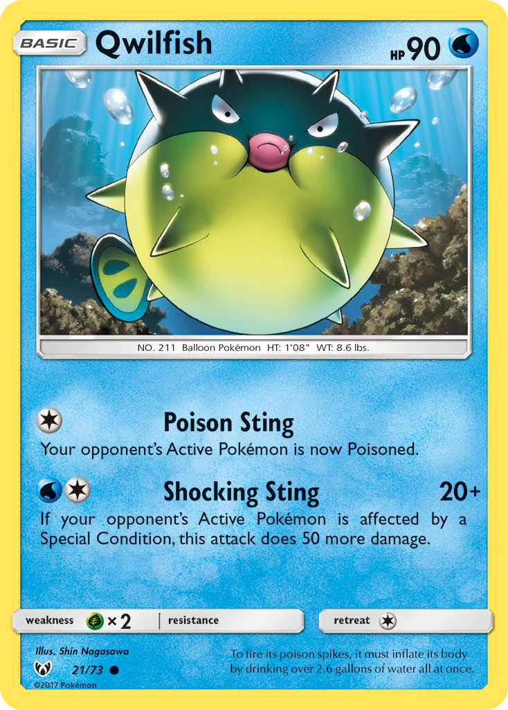 Qwilfish/73 - Shining Legends