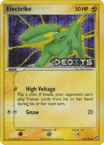 Electrike - 059/107/107 - Deoxys Reverse Holofoil