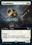 Drumbellower (Extended Art) (NEC-040) - Neon Dynasty Commander: (Extended Art)
