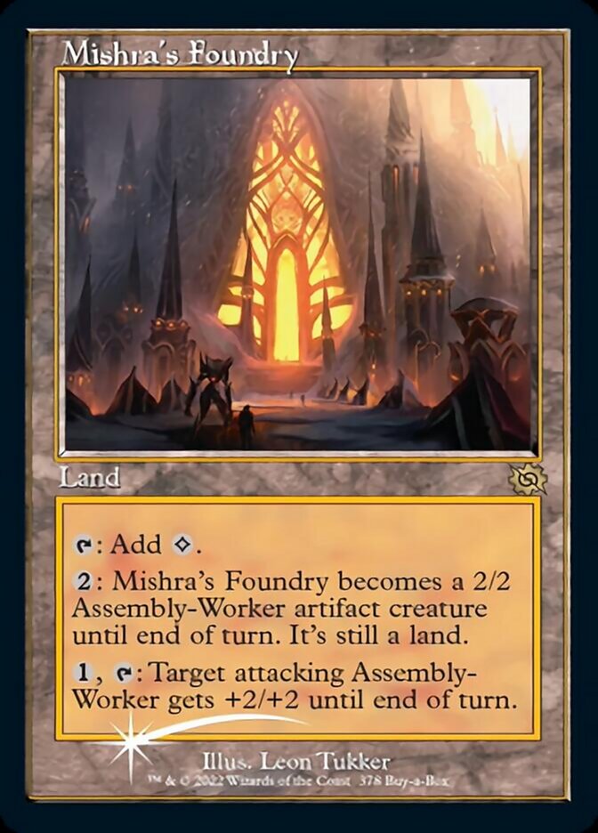 Mishra's Foundry (BABP-378) - The Brothers' War Foil