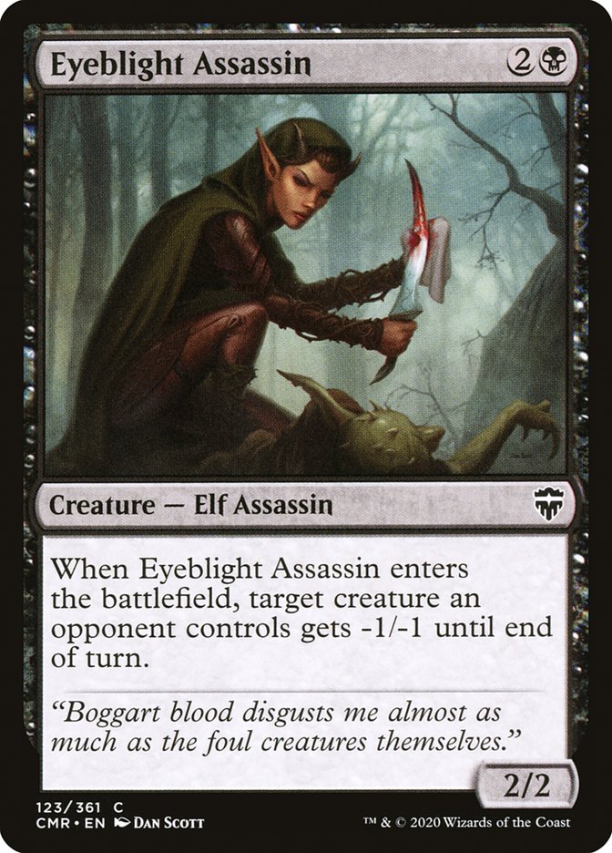 Eyeblight Assassin (CMR-123) - Commander Legends