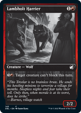 Lambholt Harrier (DBL-145) - Innistrad: Double Feature