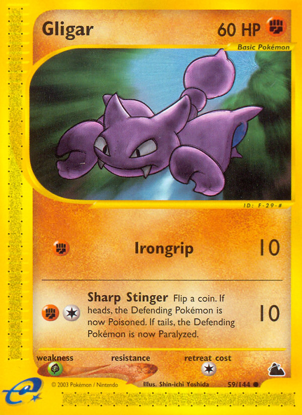 Gligar - 59/144 Skyridge - Common