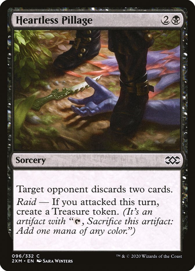 Heartless Pillage (2XM-096) - Double Masters